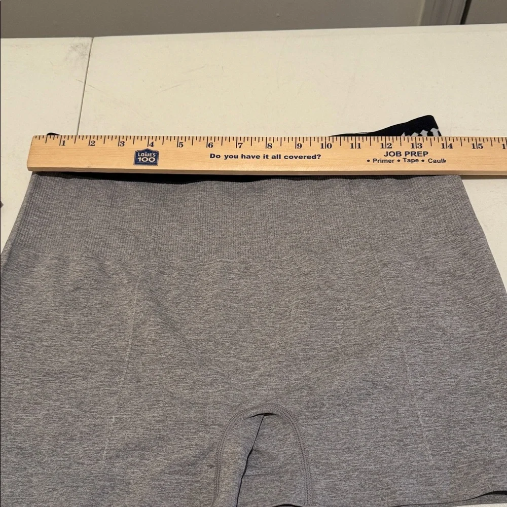 Brand New 2 Pack Women’s Boxer Comfy Briefs Gray & Blush Plus Size 2XL